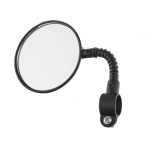 Zéfal Cyklistické zrkadlo s reflektorom okrúhle čierne Zéfal Cyklistické zrkadlo s reflektorom okrúhle čierne